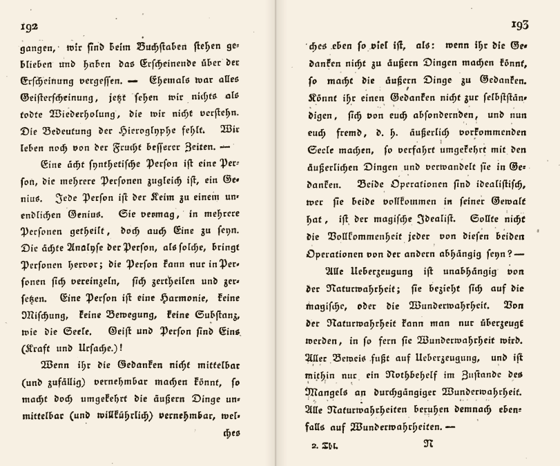 Novalis, Schriften, hg. Tieck 1805